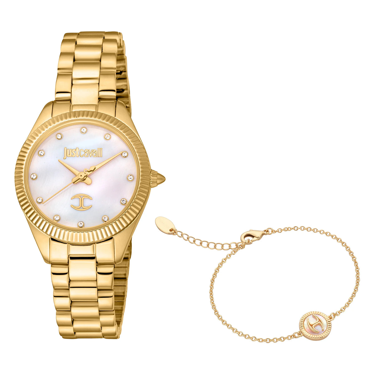 Just Cavalli Just Cavalli SET Pacentro Yellow Gold MOP