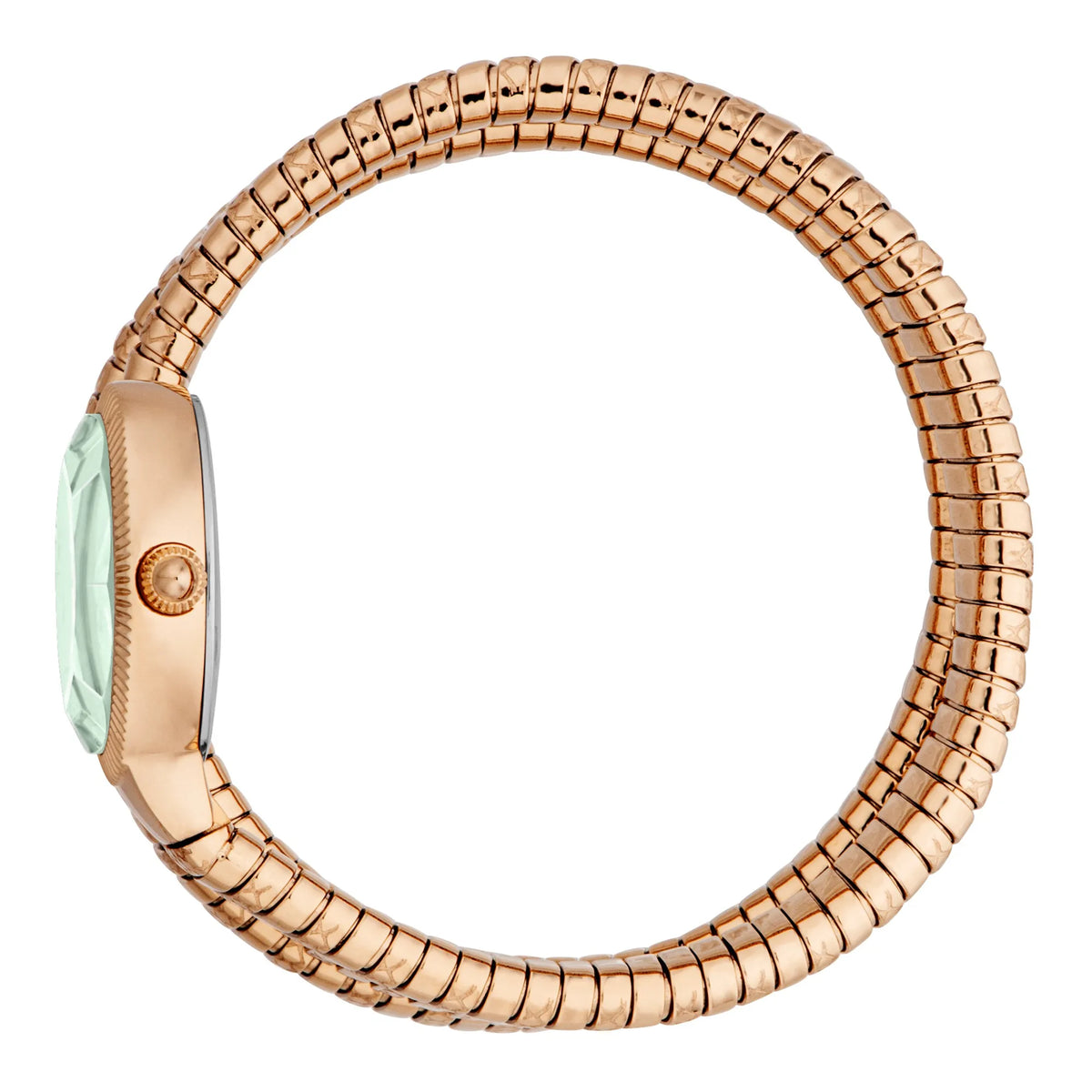 Just Cavalli Just Cavalli Signature Snake After Party Rose Gold Green — immagine 3