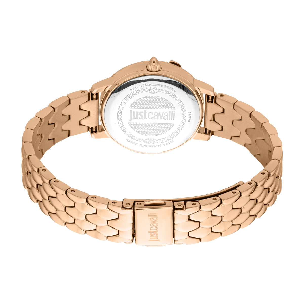 Just Cavalli Just Cavalli Signature Snake Viperized Rose Gold Silver Grey — immagine 2