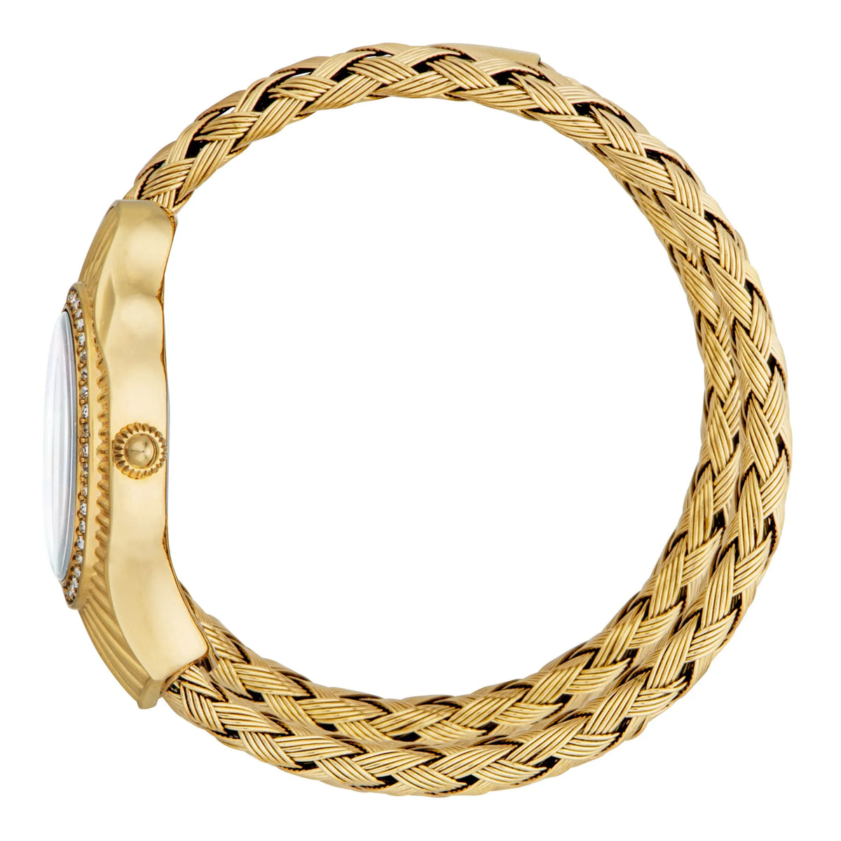 Just Cavalli Just Cavalli Signature Snake Twined Yellow Gold MOP — immagine 3
