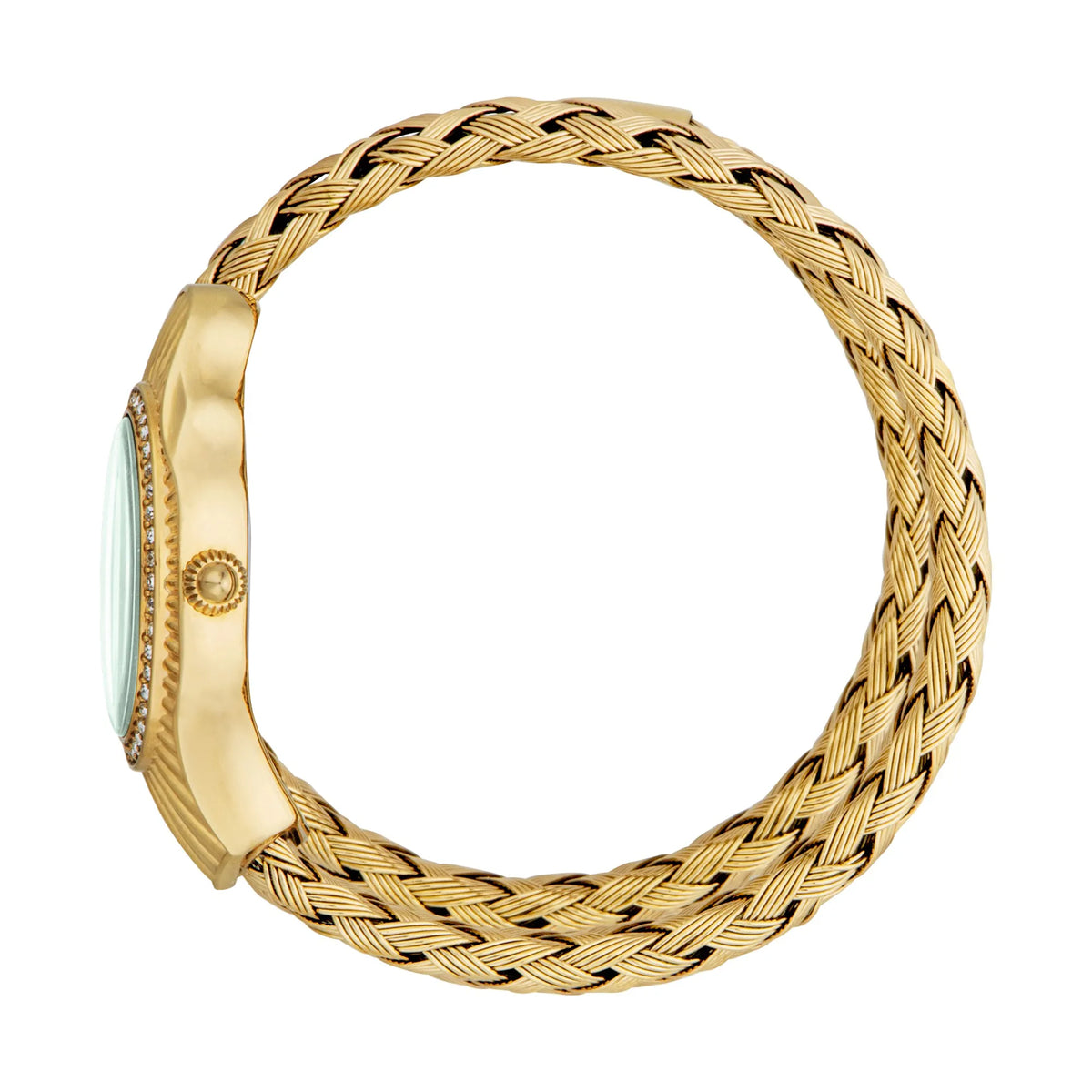 Just Cavalli Just Cavalli Signature Snake Twined Yellow Gold Green — immagine 3