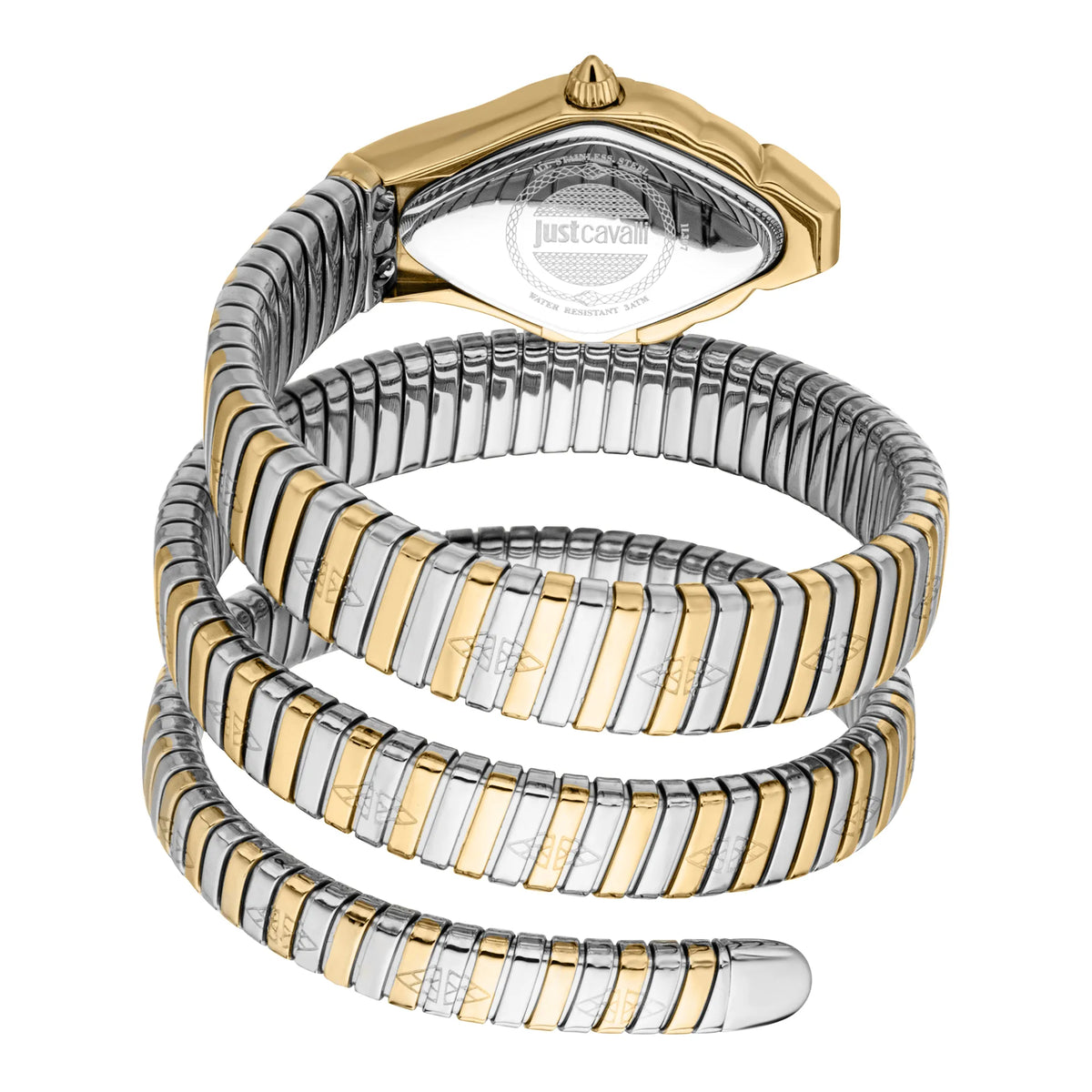 Just Cavalli Just Cavalli Signature Snake Cristallo Two Tones YG Silver MOP — immagine 2
