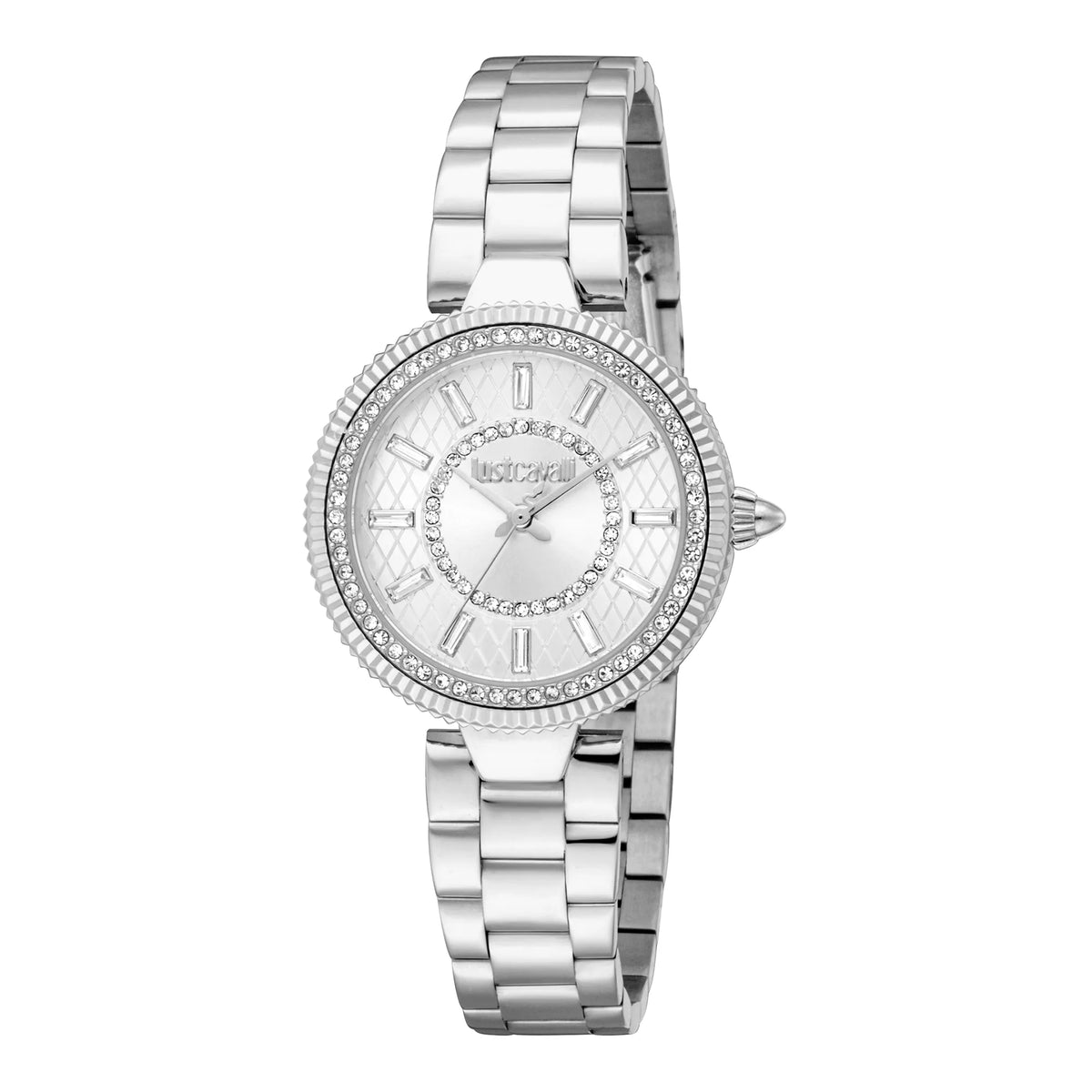 Just Cavalli Just Cavalli Glam Chic Ostentatious Silver