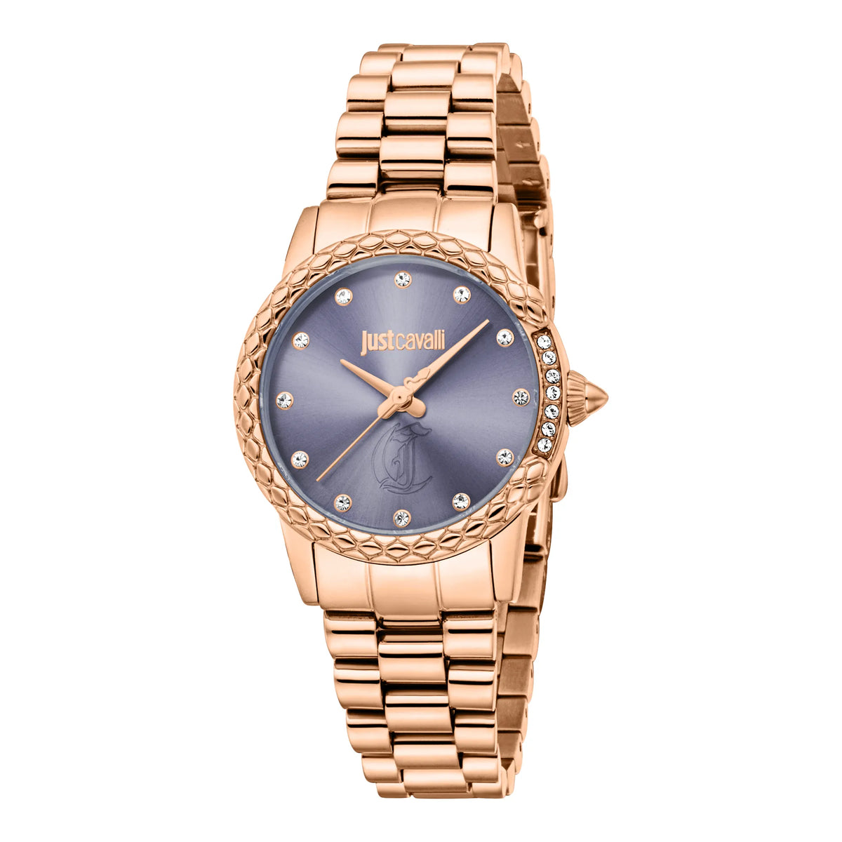 Just Cavalli Just Cavalli Animalier Fiorenza Snake Rose Gold Violet