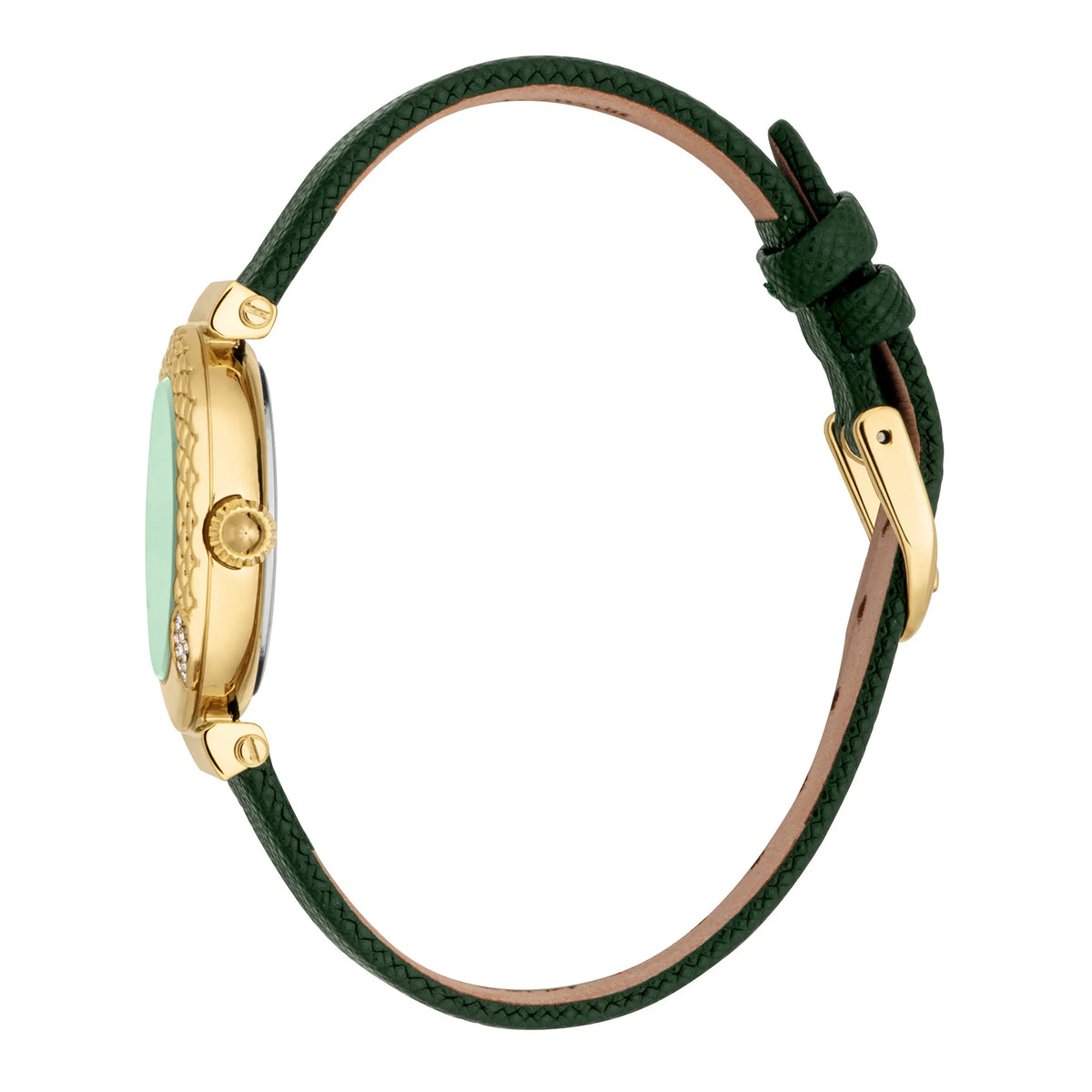 Just Cavalli Just Cavalli Animalier Mistero Snake Leather Yellow Gold Green — immagine 3