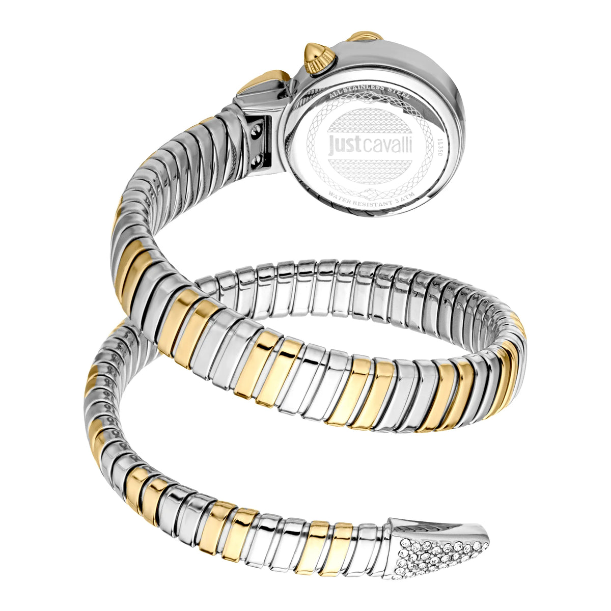 Just Cavalli Just Cavalli Signature Snake Radiosa Two Tones YG Silver Green — immagine 2