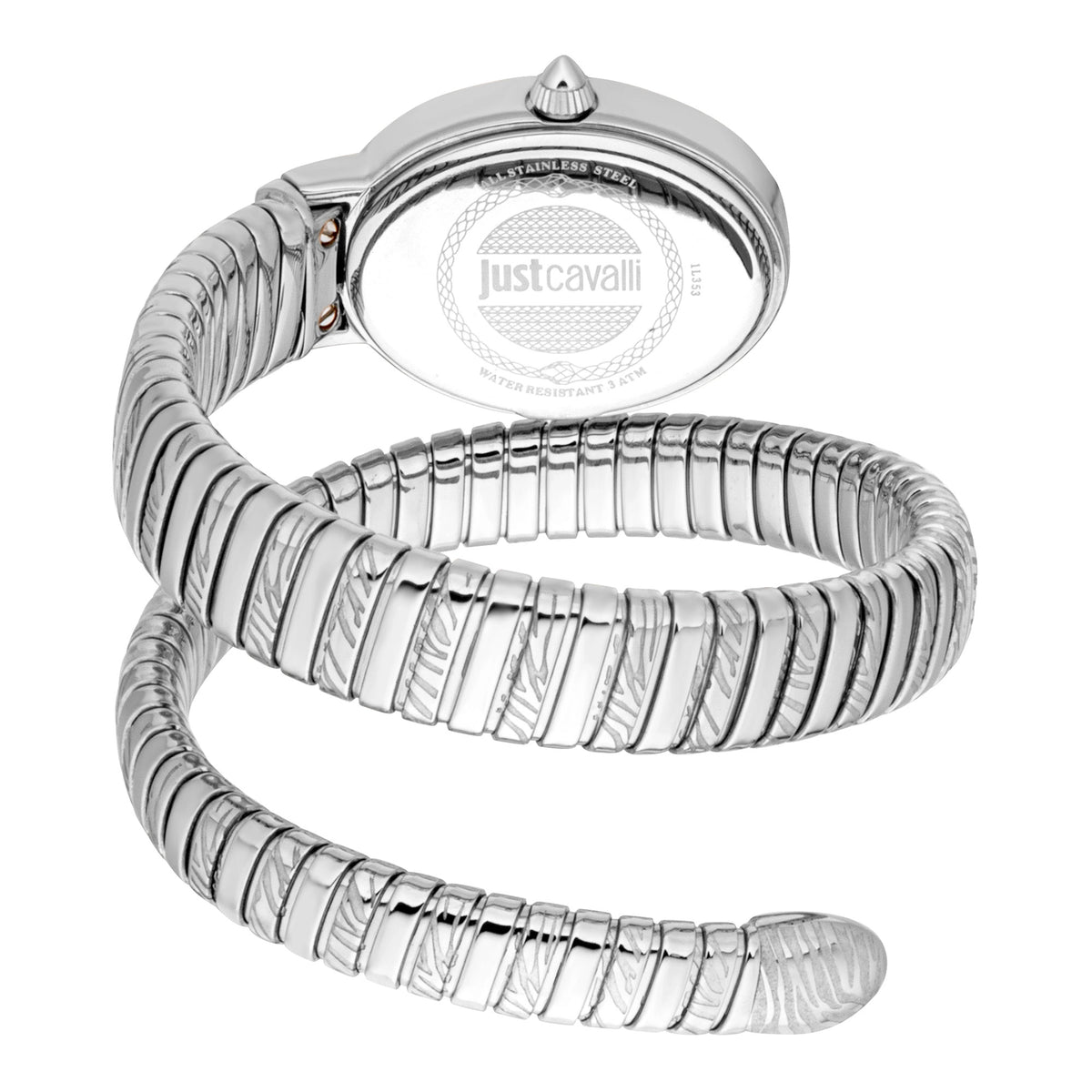 Just Cavalli Just Cavalli Signature Snake Velina Silver — immagine 2