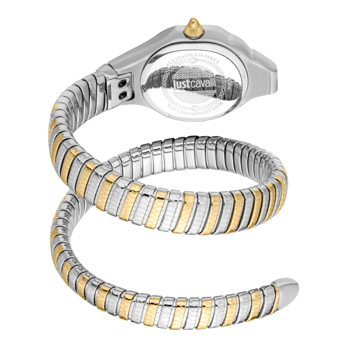 Just Cavalli Just Cavalli Signature Snake Fiore Two Tones YG Champagne — immagine 2