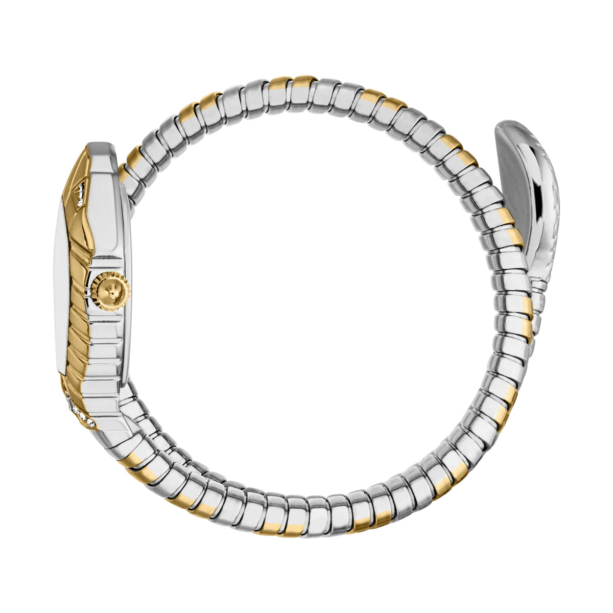 Just Cavalli Just Cavalli Signature Snake Speranza Yellow Gold Silver — immagine 3