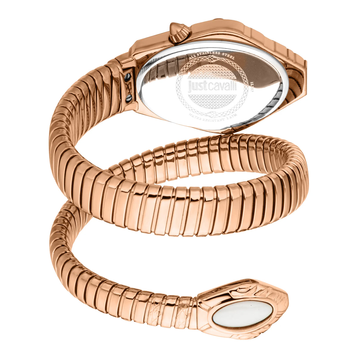 Just Cavalli Just Cavalli Signature Snake Lirica Rose Gold MOP — immagine 2