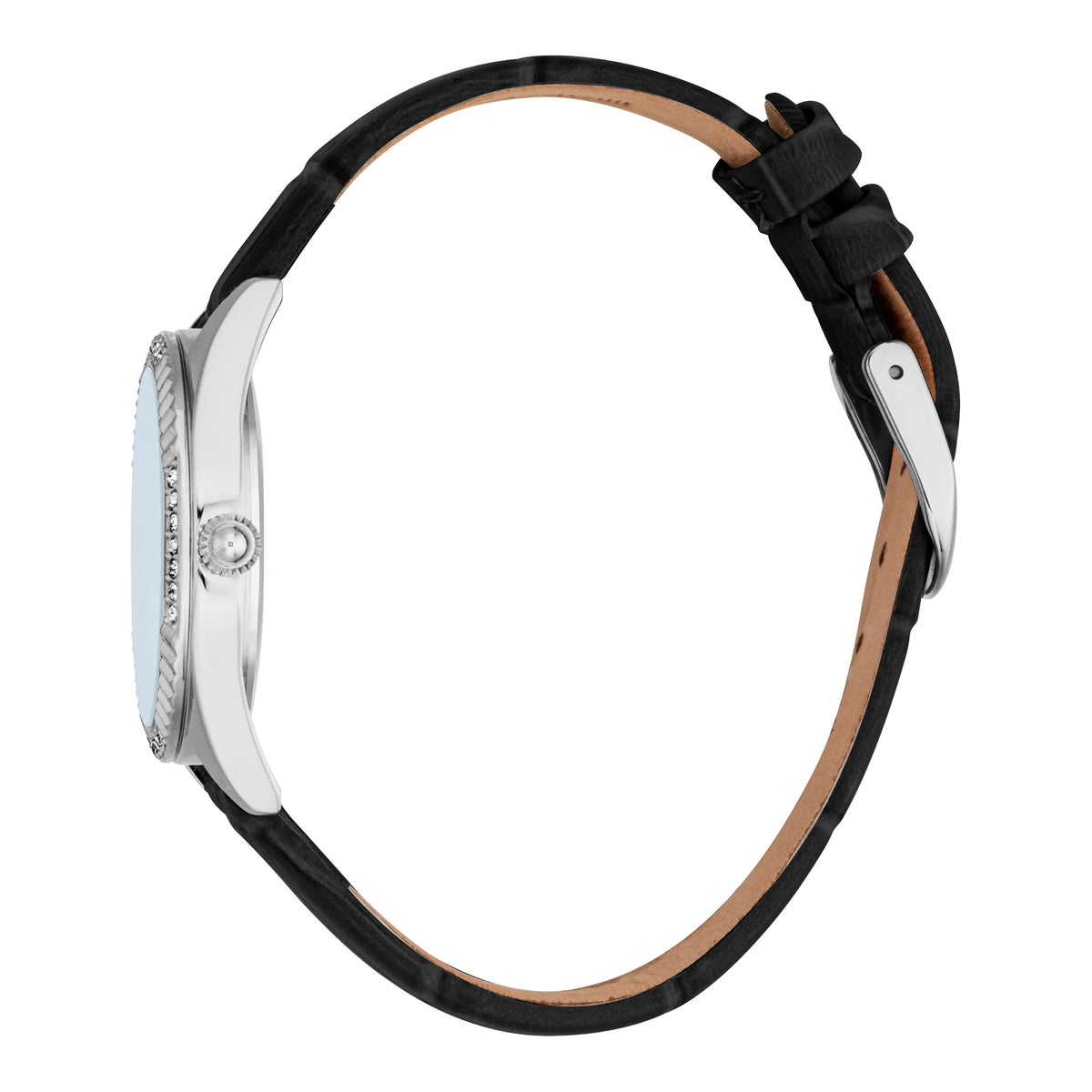 Just Cavalli Just Cavalli SET Vittoria Glam Leather Black Light Blue — immagine 3