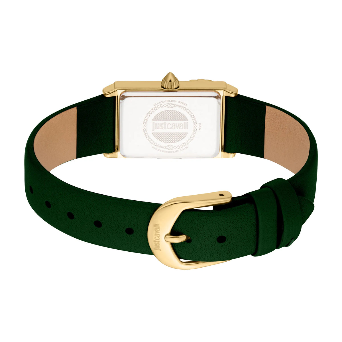 Just Cavalli Just Cavalli Animalier Dolcezza Snake Leather Green YG — immagine 2