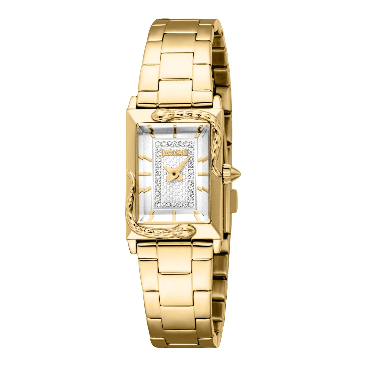 Just Cavalli Just Cavalli Animalier Dolcezza Snake Yellow Gold Silver