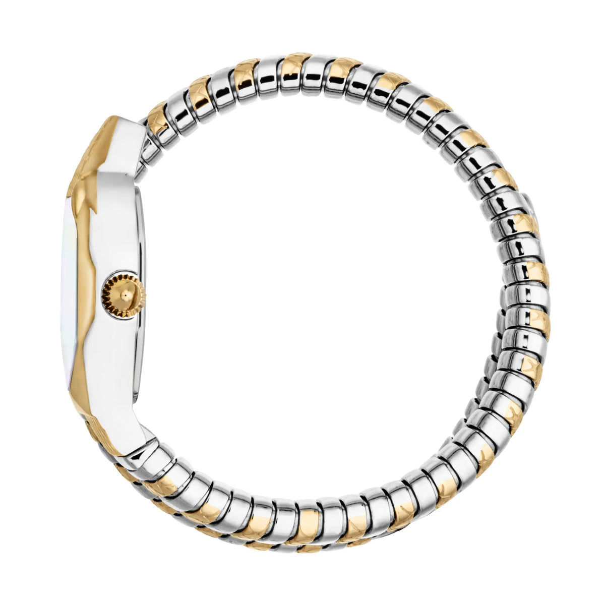 Just Cavalli Just Cavalli Signature Snake Aria Two Tones YG Silver MOP — immagine 3