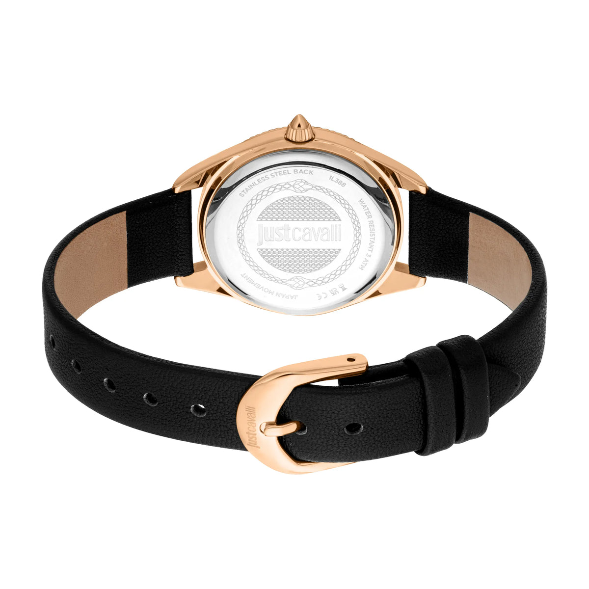 Just Cavalli Just Cavalli Animalier Amabile Leather Black — immagine 2