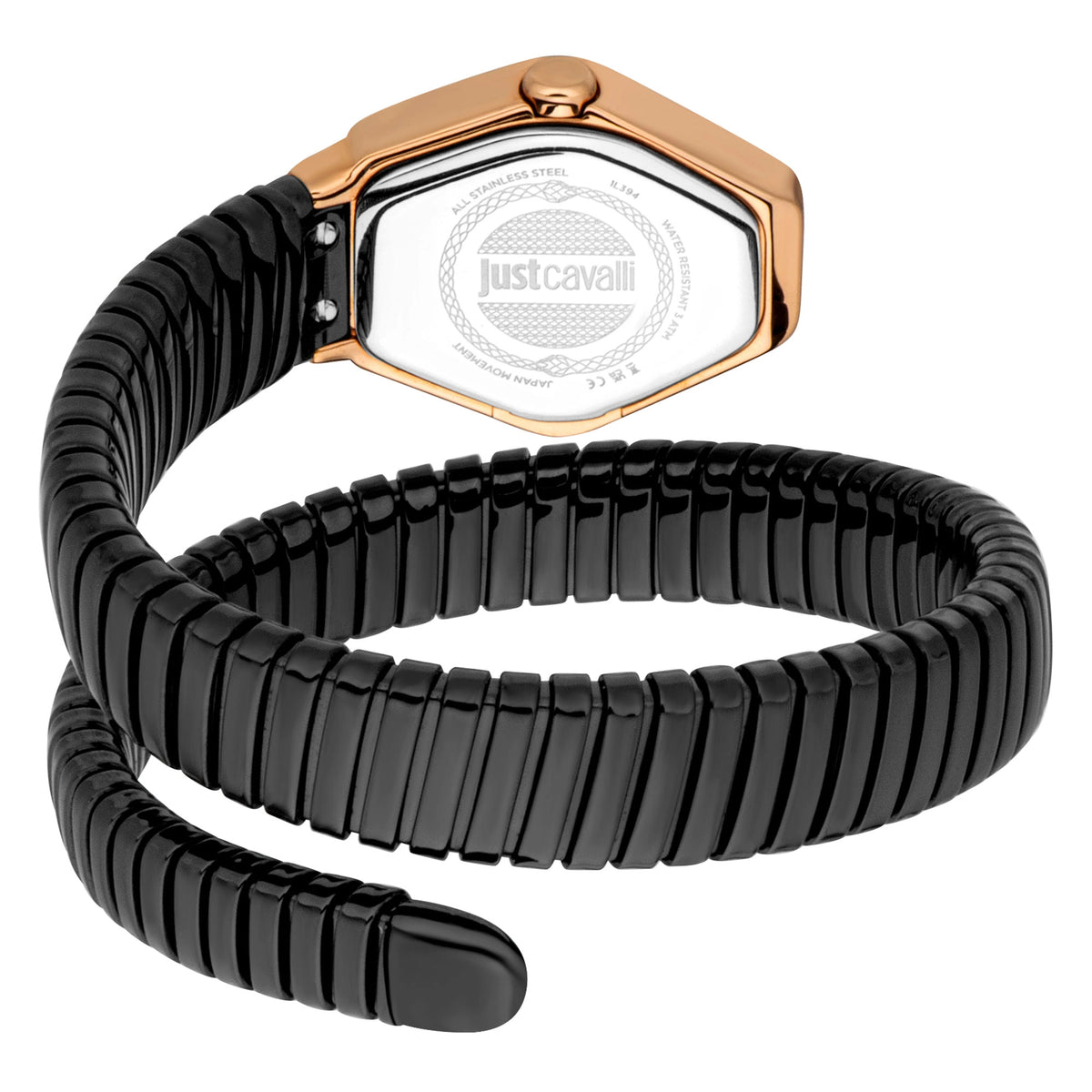 Just Cavalli Just Cavalli Signature Snake Splora Black — immagine 2