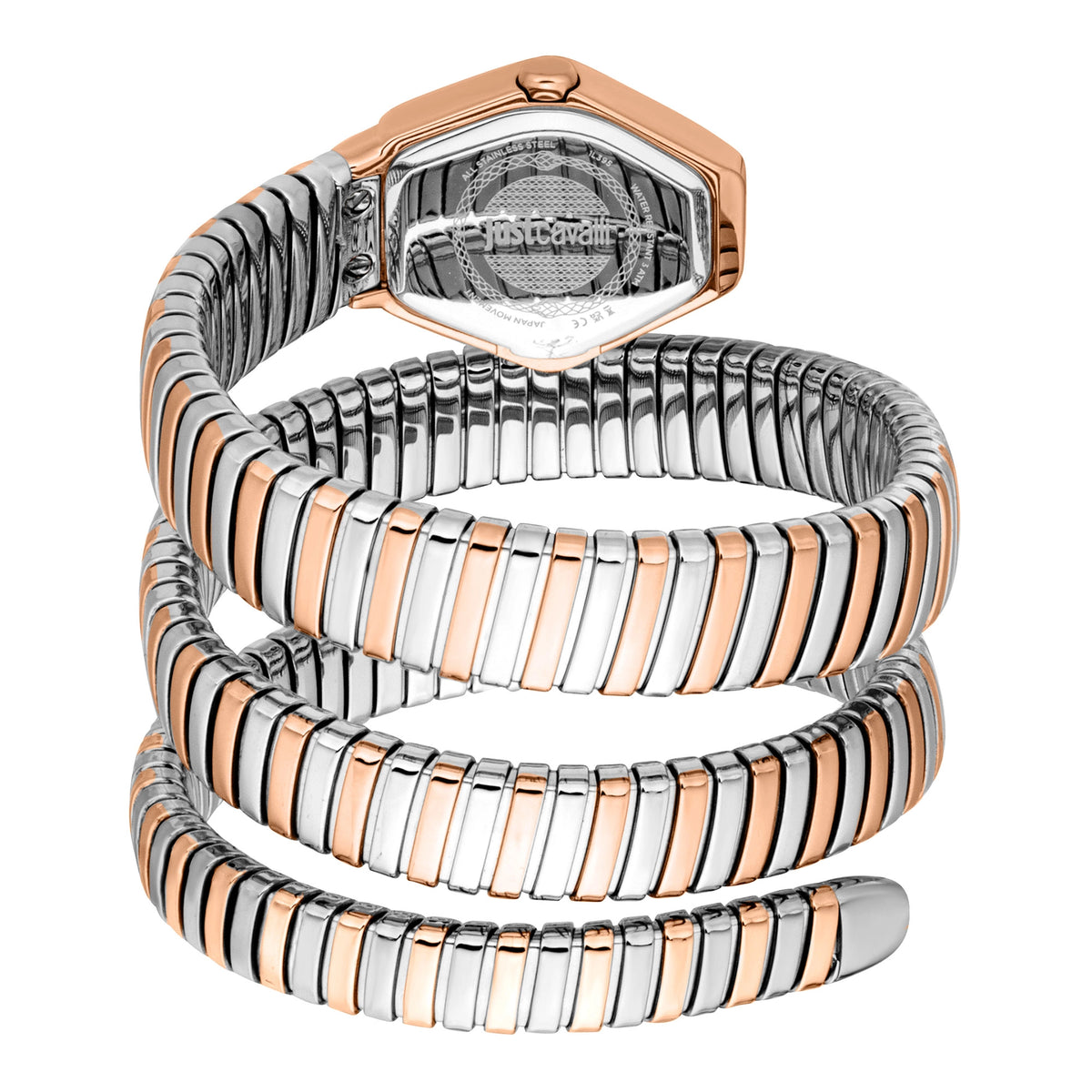 Just Cavalli Just Cavalli Signature Snake Romina Silver Rose Gold Rose Gold — immagine 2