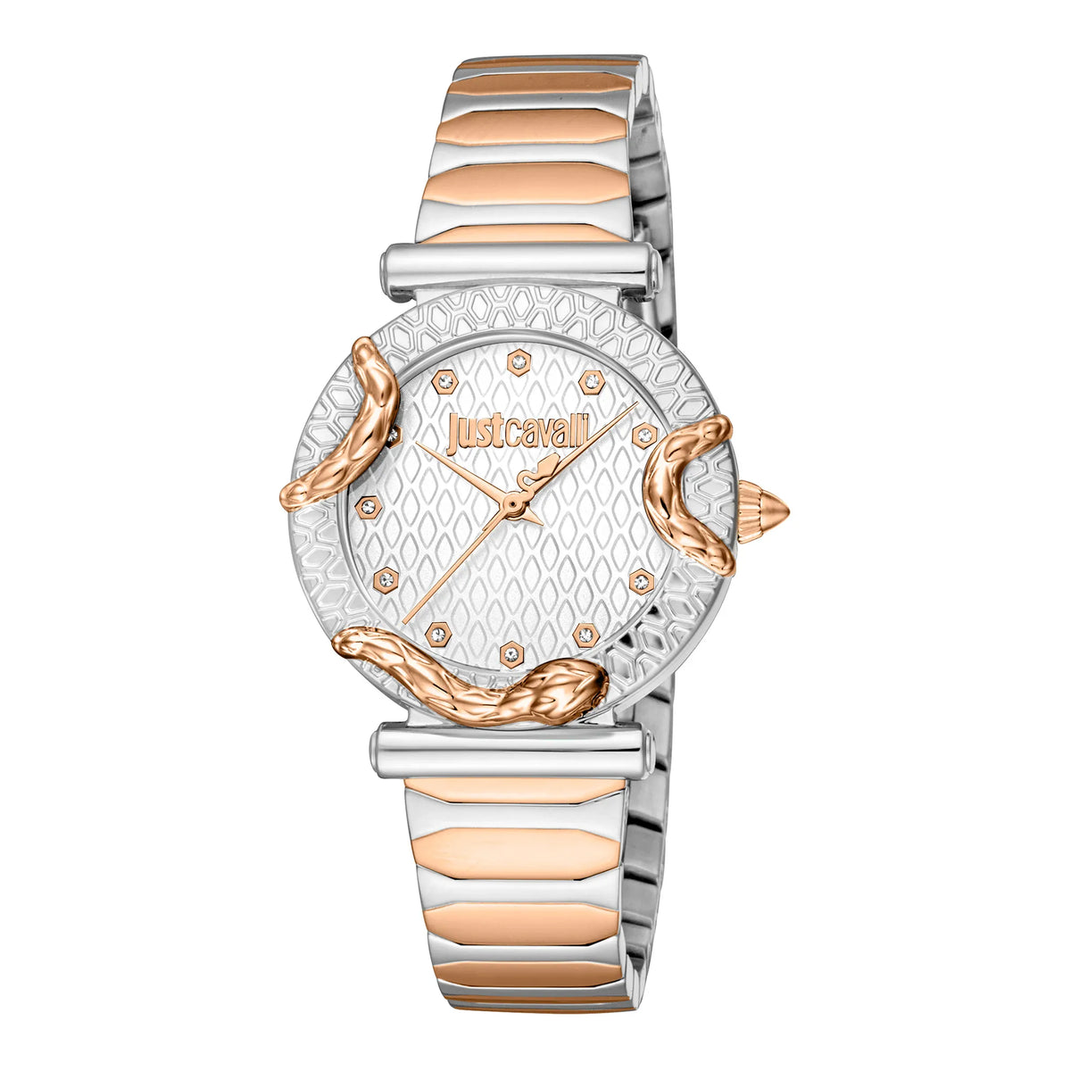 Just Cavalli Just Cavalli Animalier Atrani Two Tones RG Silver