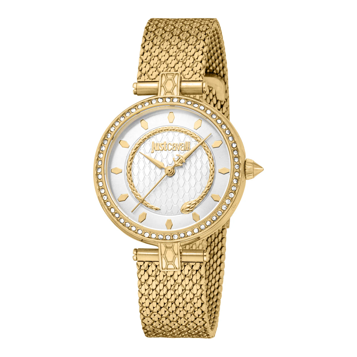 Just Cavalli Just Cavalli Glam Chic Obsessive Snake Gold Silver