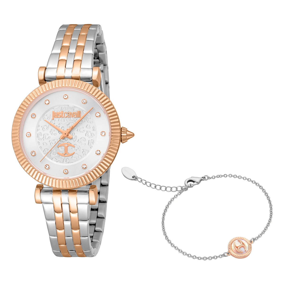 Just Cavalli Just Cavalli SET Unleashed Two Tones RG Silver
