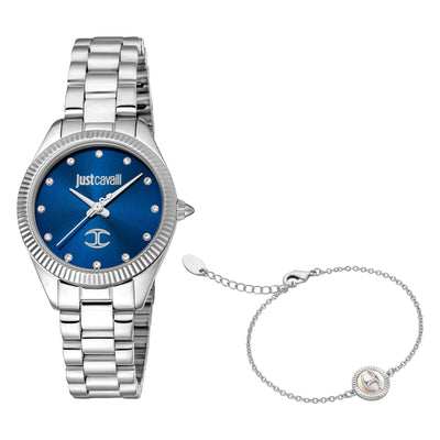 Just Cavalli SET Pacentro Argento Blu