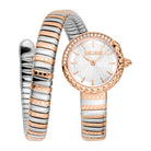 Just Cavalli Just Cavalli Signature Snake Cerchio Snake Two Tones RG Silver Grey