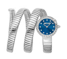 Just Cavalli Just Cavalli Signature Snake Enchanting Silver Blue