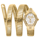 Just Cavalli Just Cavalli Signature Snake Mesmerizing Yellow Gold Silver