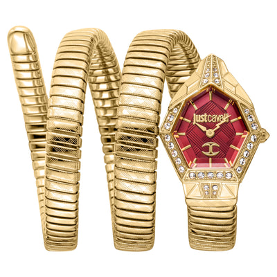 Just Cavalli Signature Snake Ipnotico Oro Giallo Rosso