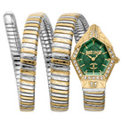Just Cavalli Just Cavalli Signature Snake Mesmerizing Two Tones YG Green