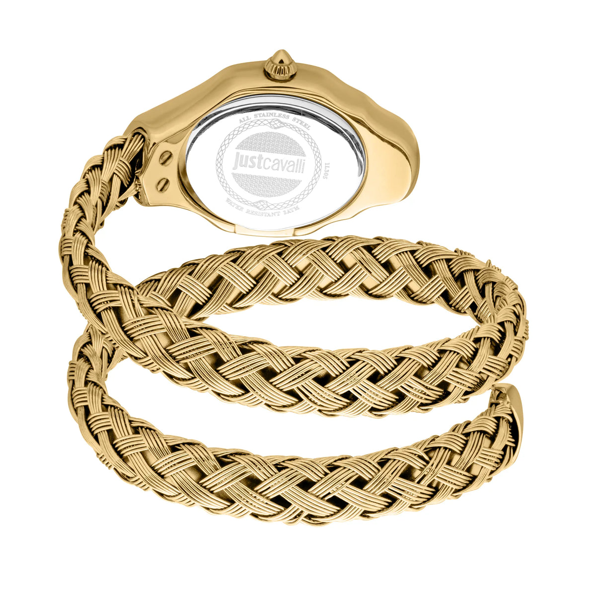 Just Cavalli Just Cavalli Signature Snake Twined Yellow Gold MOP — immagine 2