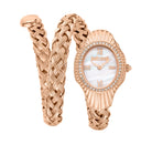 Just Cavalli Just Cavalli Signature Snake Twined Rose Gold Silver