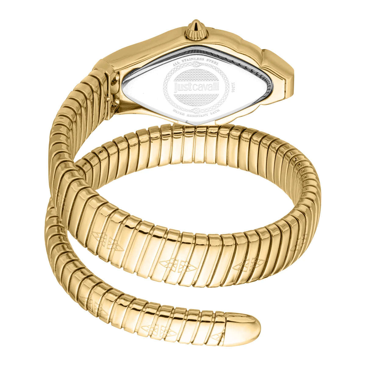 Just Cavalli Just Cavalli Signature Snake Ferocious Yellow Gold Green — immagine 2