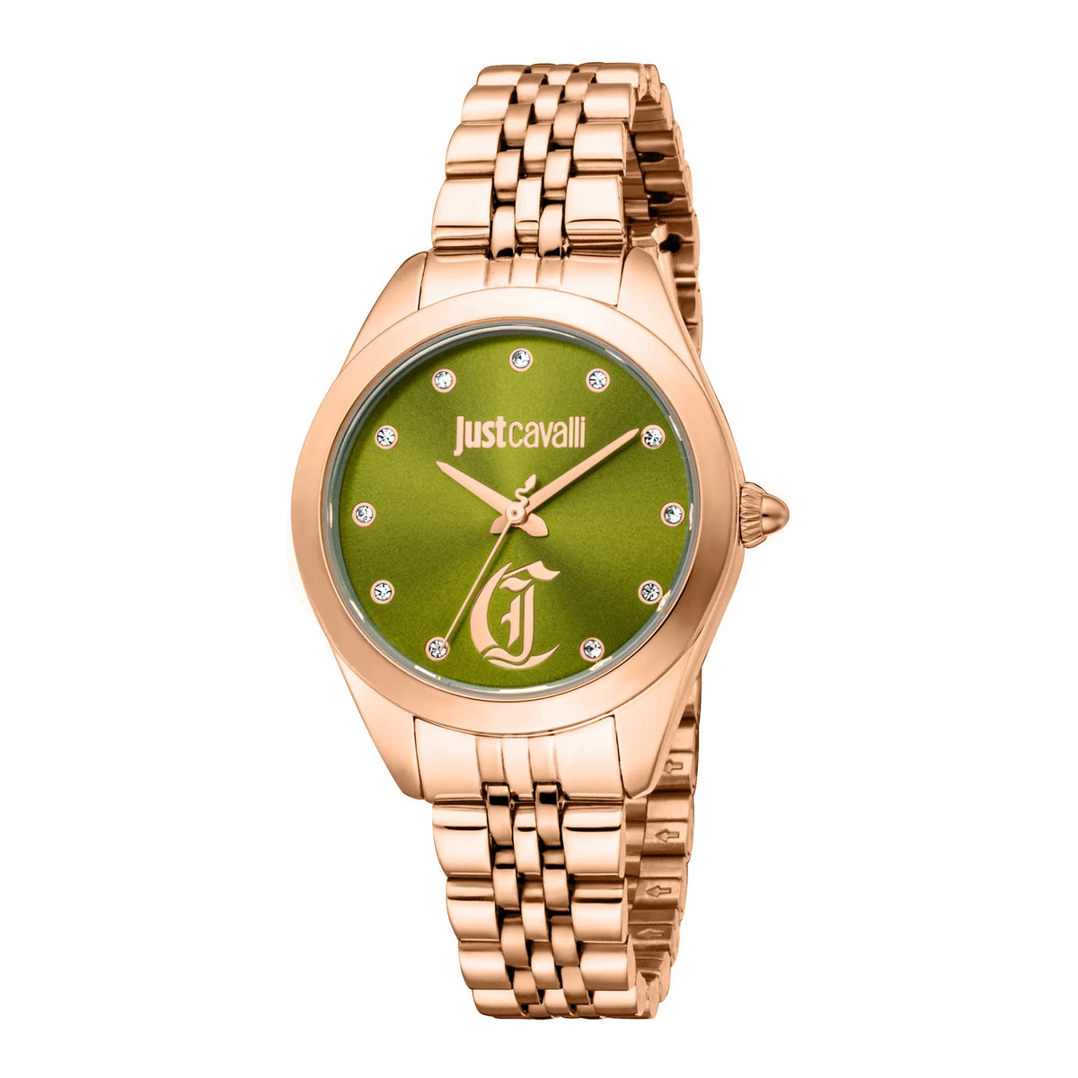 Just Cavalli Just Cavalli Glam Chic Luna Rose Gold Green