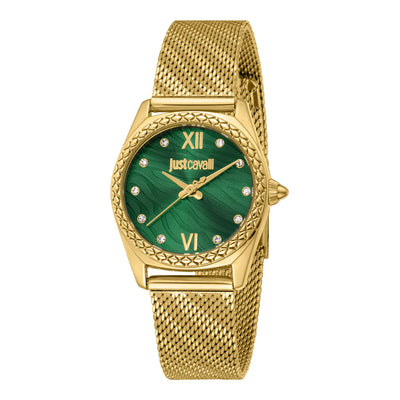 Just Cavalli Animalier Lustro Giallo Oro Verde