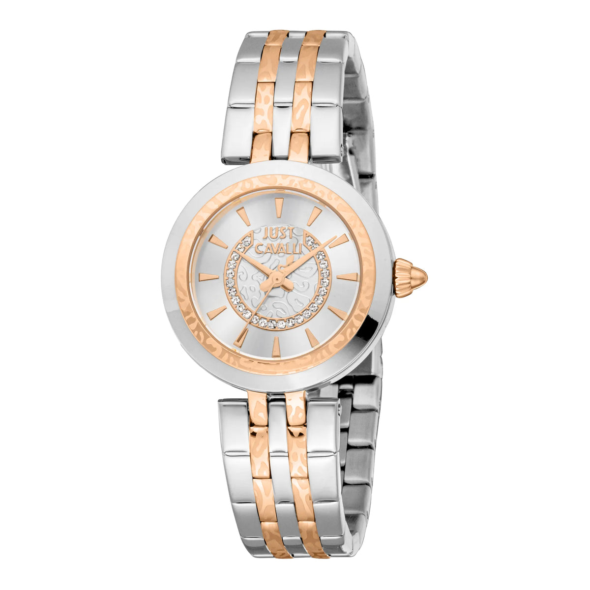Just Cavalli Just Cavalli Animalier Preziosa Two Tones RG Silver Grey
