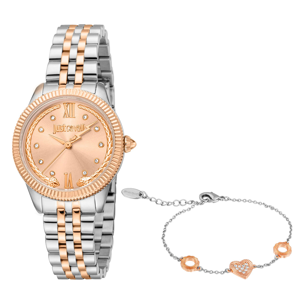 Just Cavalli Just Cavalli SET Lovestruck Valentines Two Tones RG Salmon