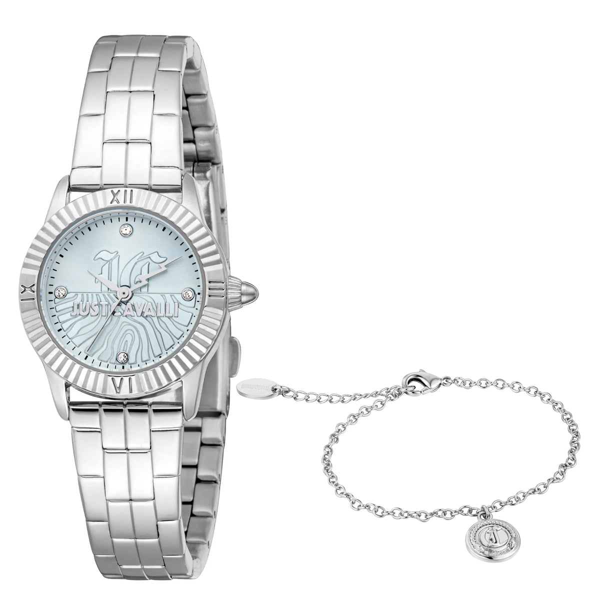 Just Cavalli Just Cavalli SET Mini Raffinata Silver Turquoise