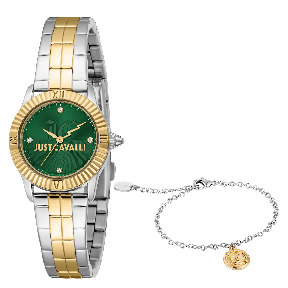Just Cavalli Just Cavalli SET Mini Raffinata Two Tones YG Green