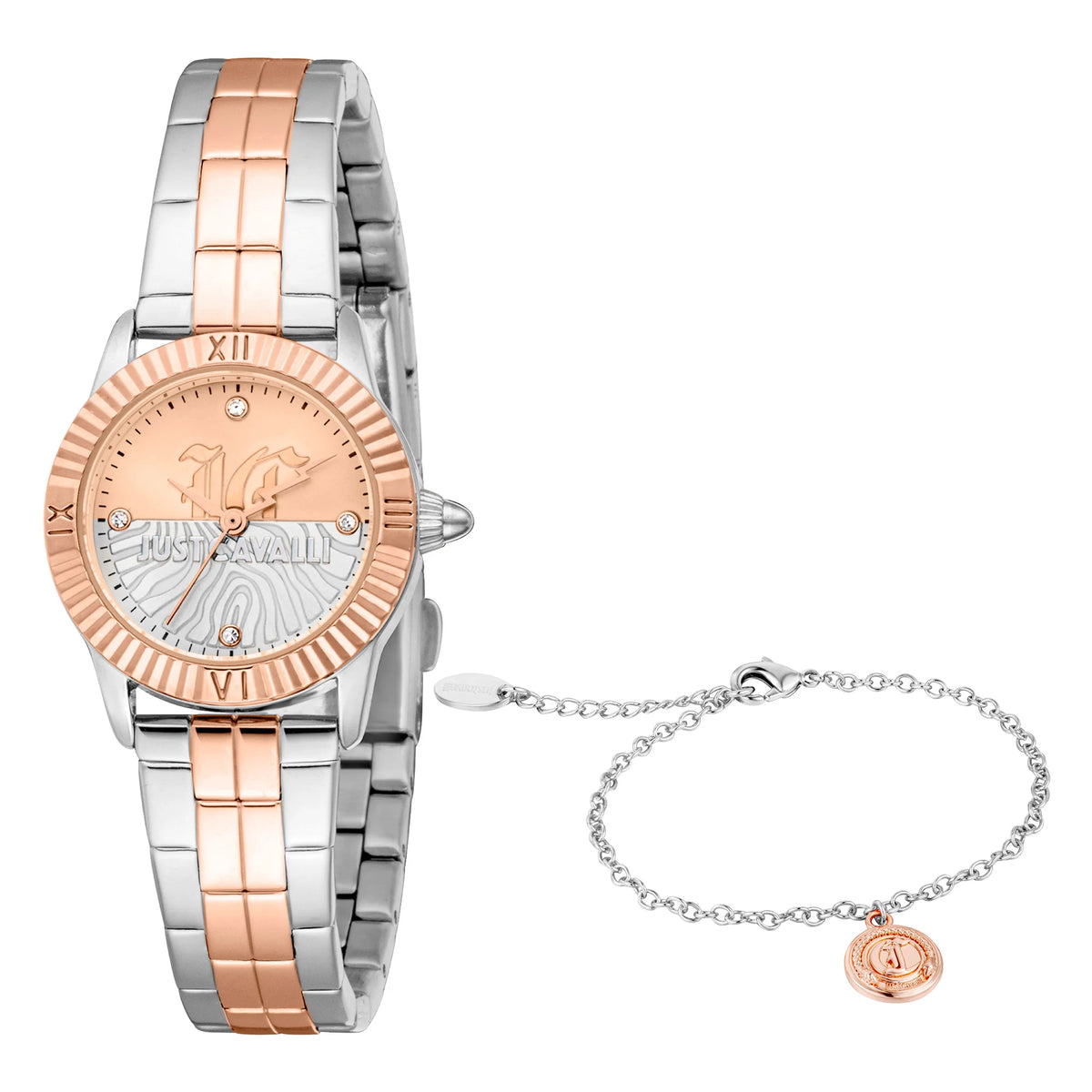 Just Cavalli Just Cavalli SET Mini Raffinata Two Tones Rose Gold
