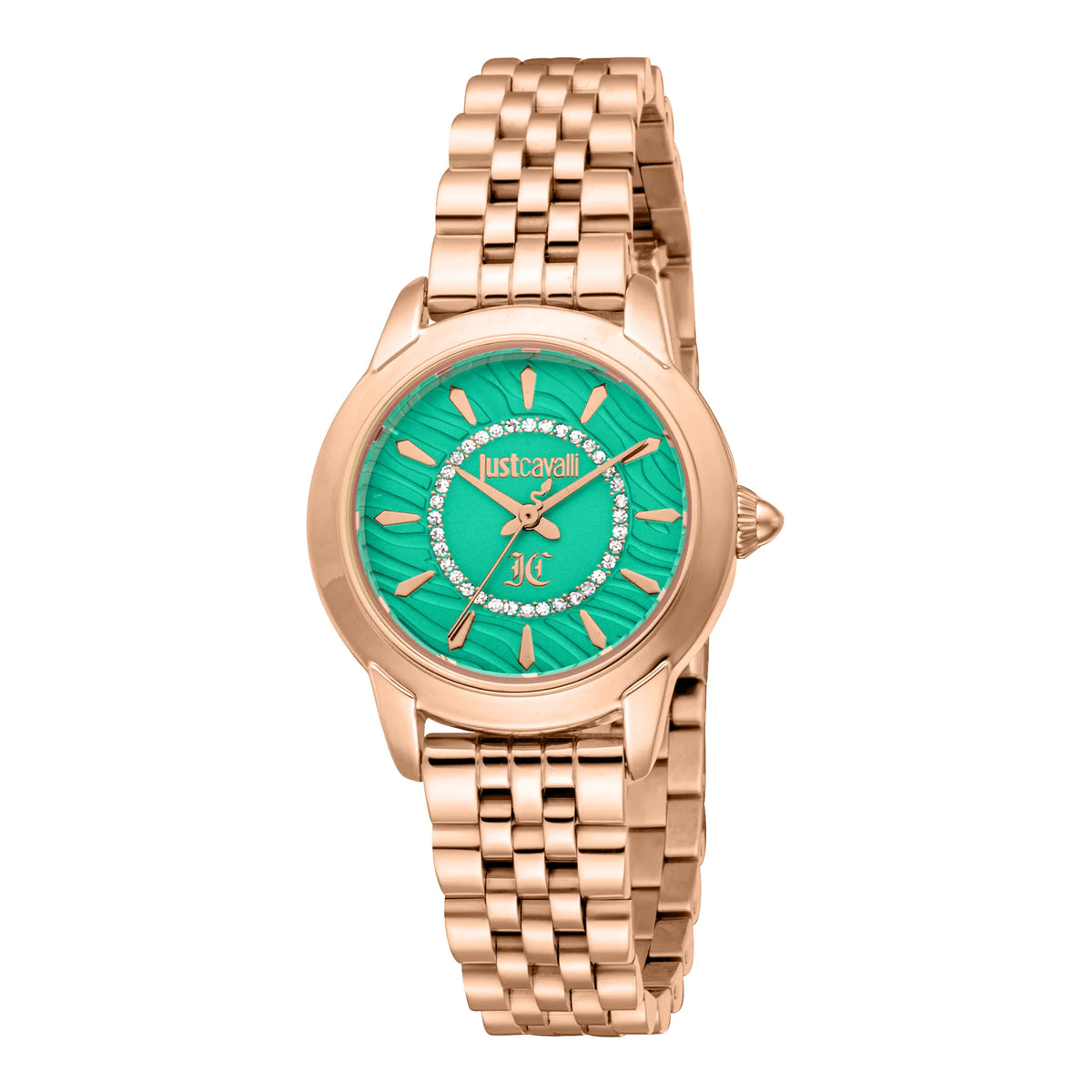 Just Cavalli Just Cavalli Animalier Allegra Rose Gold Turquoise