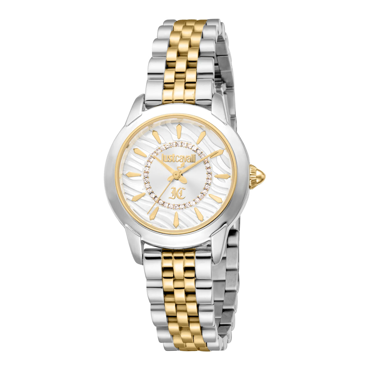 Just Cavalli Just Cavalli Animalier Allegra Two Tones Yellow Gold