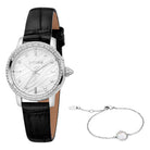 Just Cavalli Just Cavalli SET Euforia Snake Leather Black Silver