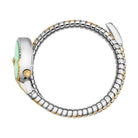 Just Cavalli Just Cavalli Signature Snake Radiosa Two Tones YG Silver Green — immagine 3