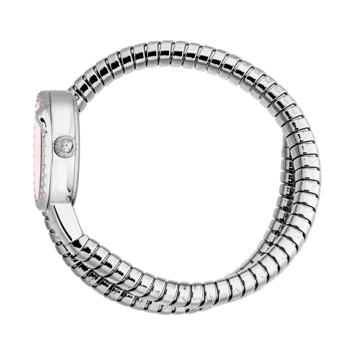 Just Cavalli Just Cavalli Signature Snake Sirena Silver Pink — immagine 3
