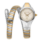 Just Cavalli Just Cavalli Signature Snake Fiore Two Tones YG Champagne