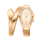 Just Cavalli Just Cavalli Signature Snake Lirica Yellow Gold Champagne