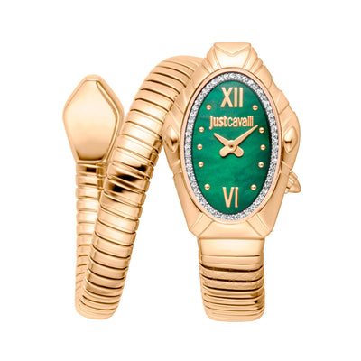 Just Cavalli Signature Snake Lirica Oro Giallo Verde