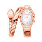 Just Cavalli Just Cavalli Signature Snake Lirica Rose Gold MOP