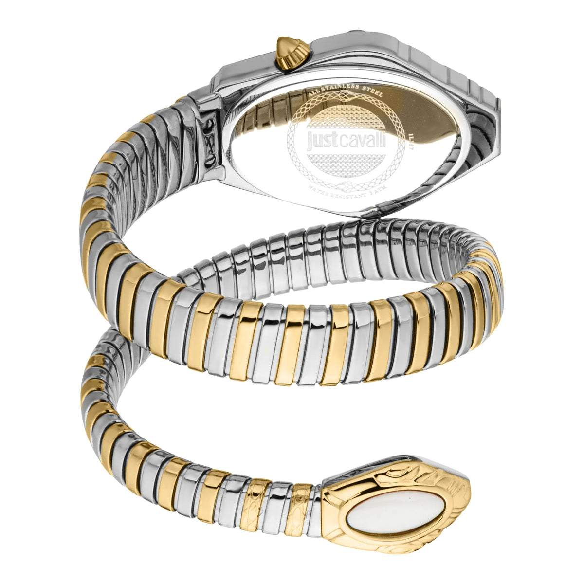 Just Cavalli Just Cavalli Signature Snake Lirica Two Tones YG MOP — immagine 2